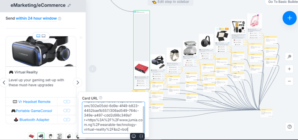 showing how to insert jumia affiliate links on a getsalesbot